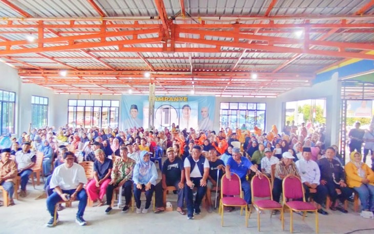 Ribuan Masyarakat Hadir di Kampanye Roby-Deby di Wilayah Kecamatan Srikwala Lobam
