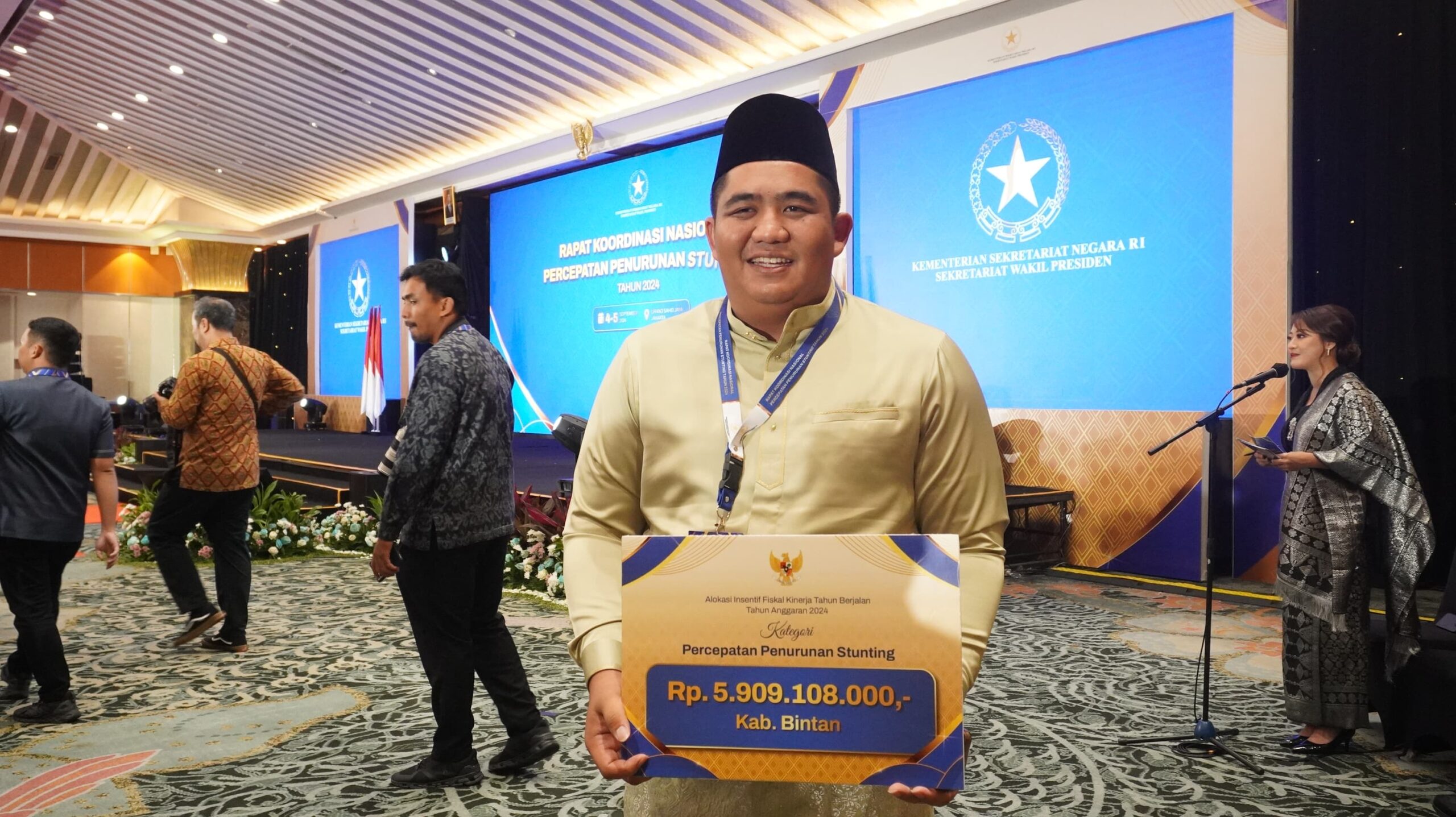 Penghargaan Insentif Fiskal Kategori Percepatan Penurunan Stunting